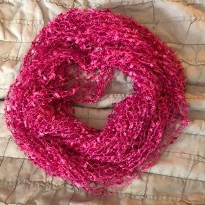 Pink scarf